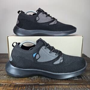 Vessi Everyday Move Sneaker Mens Size 11 Waterproof Shoes Breezy Black Black